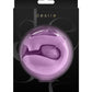 Desire Euphoria Dual End Vibrator with Air Pulse Clitoral Stimulation - Magenta/Purple