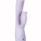 Devine Vibes Heat-Up Clit Licker Rechargeable Silicone Warming Vibrator - Lavender/Purple