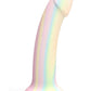 Dildolls Fantasia Silicone Dildo - Glow In The Dark/Multicolor