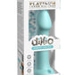 Dillio Platinum Big Hero Silicone Dildo - Teal - 6in
