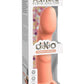 Dillio Platinum Super Eight Silicone Dildo - Orange - 8in