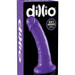 Dillio Realistic Slim Dildo - Purple - 6in