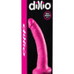 Dillio Realistic Slim Dildo - Pink - 7in
