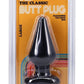 Doc Johnson Classic Butt Plug - Black - Large