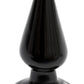 Doc Johnson Classic Butt Plug - Black - Large