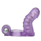 Double Diver Vibrating Enhancer with Flexible Penetrator 3 Speed Removable Bullet