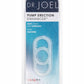 Dr. Joel Kaplan Pump Erection Enhancer Silicone Cock Ring - Clear