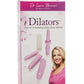 Dr. Laura Berman Dilators Set Of 4 Interlocking Sizes Plus Sleeve - Lavender/Purple