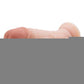 Dr. Skin Silicone Dr. Mason Dildo with Balls and Suction Cup