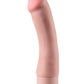 Dr. Skin Silicone Dr. Steve Vibrating Dildo - Vanilla - 7in