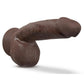 Dr. Skin Plus Thick Posable Dildo with Squeezable Balls