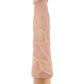 Dr. Skin Cock Vibe 1 Vibrating Dildo - Vanilla - 9in