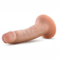 Dr. Skin Dildo with Suction Cup - Vanilla - 5.5in