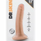 Dr. Skin Dildo with Suction Cup - Vanilla - 5.5in