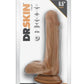 Dr. Skin Dr. Jeffrey Dildo with Balls and Suction Cup - Caramel - 6.5in