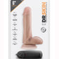 Dr. Skin Dr. Spin Gyrating Dildo with Suction Cup - Flesh/Vanilla - 6in