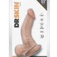 Dr. Skin Dr. Stephen Dildo with Balls and Suction Cup - Vanilla - 6.5in
