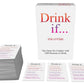 Drink If.... For Lovers Game