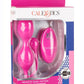Dual Motor Kegel System Rechargeable Vibrating Silicone Kegel Balls with Remote Control - Black/Pink