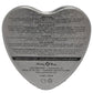 Earthly Body Heart-Shaped Hemp Seed Edible Massage Candle Mango - 4oz