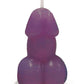Eden's Candle Vanilla Scented Penis - Eggplant Purple/Purple