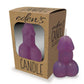 Eden's Candle Vanilla Scented Penis - Eggplant Purple/Purple