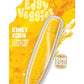 Edgy Veggies Kinky Corn Rechargeable Silicone Vibrator - Yellow