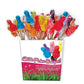 Edible Pecker Bouquet 6 Rose Pecker Pops - Assorted Flavors - Assorted Colors - 12 Per Display