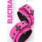 Electra Play Things Pu Leather Ankle Cuffs - Pink