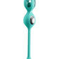 Elektra App Control E-Stim Kegel Training - Aqua/Silver - 5 Piece/Set
