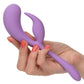 Elle Liquid Silicone Dual Flicker Rechargeable Vibrator