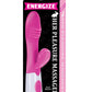 Energize Her Pleasure Rabbit Massager Dual Motors Silicone Vibrator - Pink