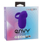 Envy Handheld Rolling Ball Silicone Rechargeable Massager - Purple