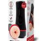Envy Toys Squeezable Rear Clutch Vibrating Discreet Backdoor Stroker - Black