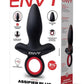 Envy Vibrating Silicone Rechargeable Assifier Butt Plug - Black