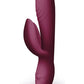 Every Girl Rechargeable Silicone Rabbit Vibrator - Burgundy