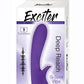 Exciter Deep Reach G-Spot Rechargeable Silicone Vibrator - Purple