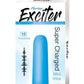 Exciter Mini Vibe Rechargeable Silicone Vibrator - Blue