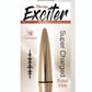 Exciter Rechargeable Bullet Vibrator - Gold