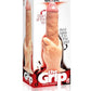 Falcon The Grip Fisting Trainer Realistic Cock In Hand Dildo - Vanilla - 14in