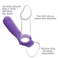 Fantasy C-Ringz Silicone Ride N' Glide Couples Cock Ring