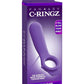 Fantasy C-Ringz Silicone Ride N' Glide Couples Cock Ring - Purple