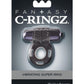 Fantasy C-Ringz Vibrating Super Cock Ring with Bullet - Black
