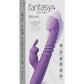 Fantasy For Her Thrusting Silicone Rabbit Multi Function Rechargeable Waterproof - Purple