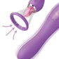 Fantasy For Her Ultimate Pleasure Max Rechargeable Silicone Vibrator with Clitoral Stimulator