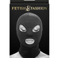 Fetish and Fashion Eyes Andamp; Mouth Hood - Black - One Size