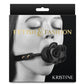 Fetish and Fashion Kristine Silicone Ball Gag - Black