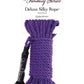 Fetish Fantasy Series Deluxe Silky Rope - Purple - 32ft
