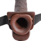 Fetish Fantasy Series Hollow Squirting Strap-On Dildo with Balls and Harness