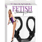 Fetish Fantasy Silk Rope Love Cuffs - Black